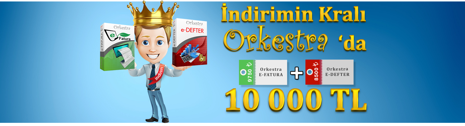 Orkestra E-Fatura ve E-Defter Ürünlerinde Kampanya 