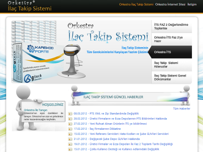 Orkestra İlaç Takip Sİstemi http://its.orkestra.com.tr